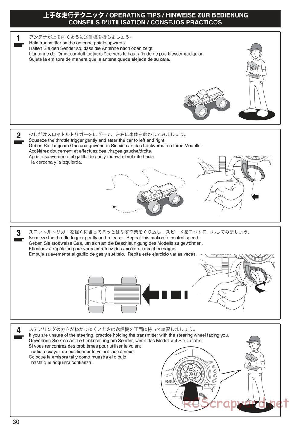 Kyosho - Mad Crusher VE - Manual - Page 30