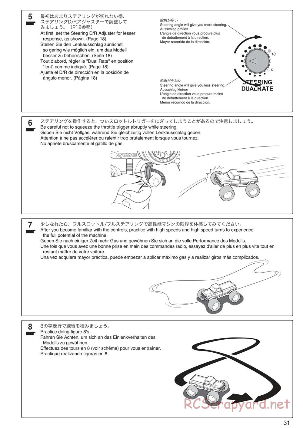Kyosho - Mad Crusher VE - Manual - Page 31