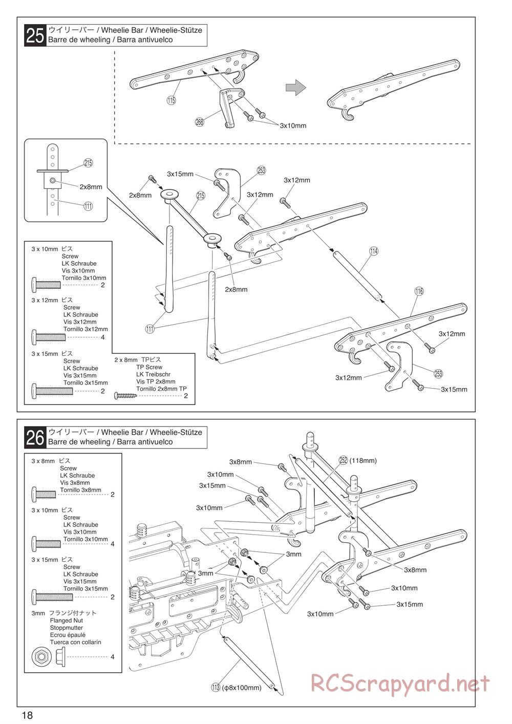 Kyosho - FO-XX VE 2.0 - Manual - Page 18