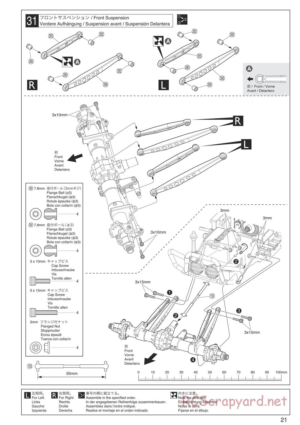 Kyosho - FO-XX VE 2.0 - Manual - Page 21