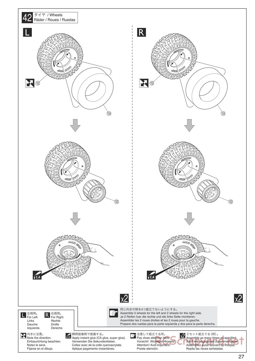 Kyosho - FO-XX VE 2.0 - Manual - Page 27