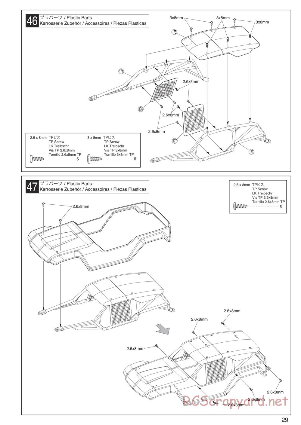 Kyosho - FO-XX VE 2.0 - Manual - Page 29