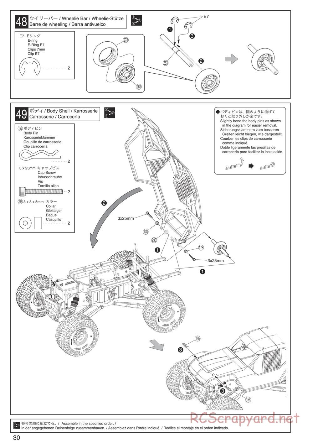 Kyosho - FO-XX VE 2.0 - Manual - Page 30