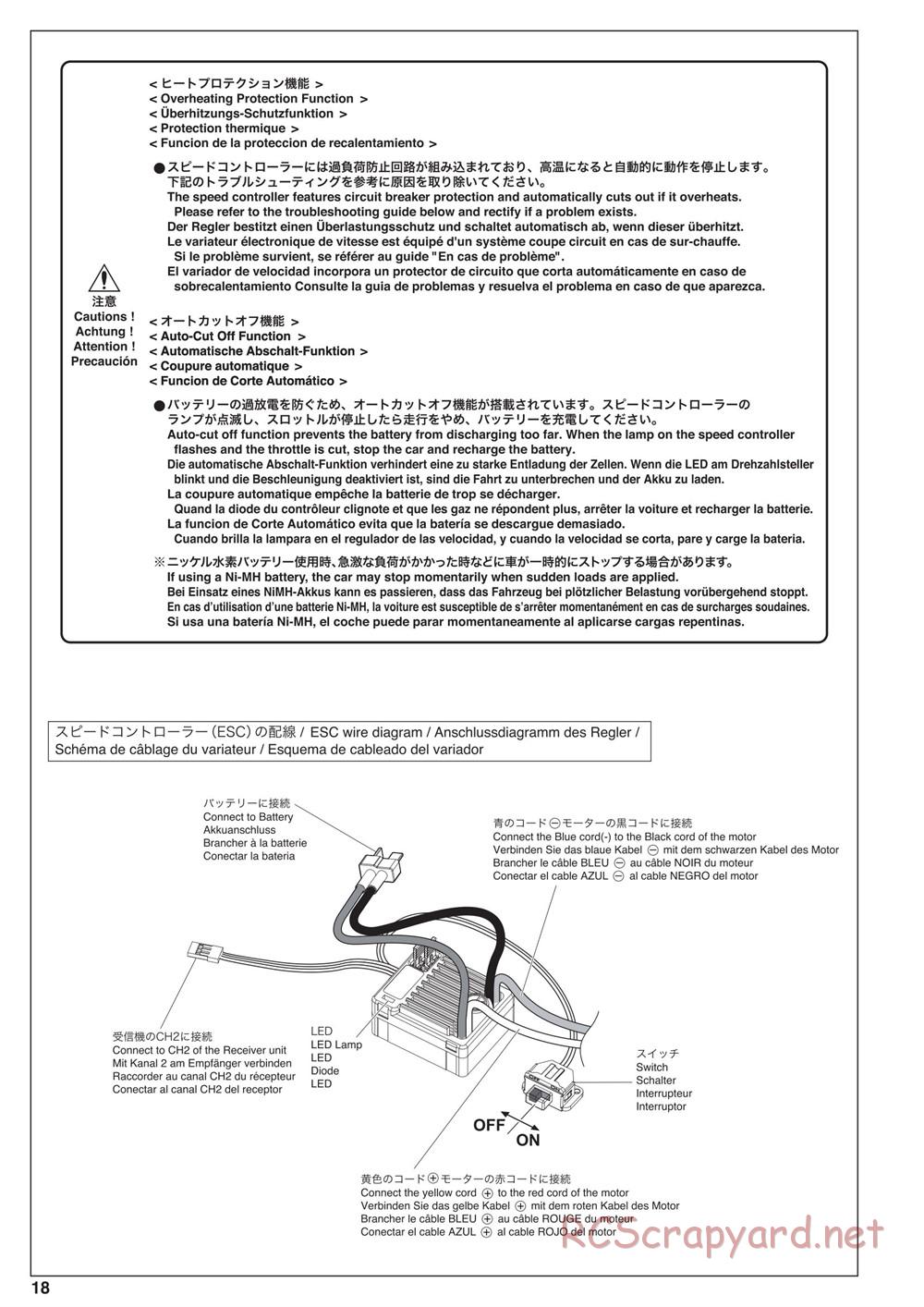 Kyosho - Outlaw Rampage - Manual - Page 18