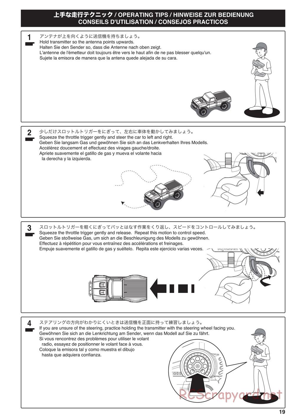 Kyosho - Outlaw Rampage - Manual - Page 19