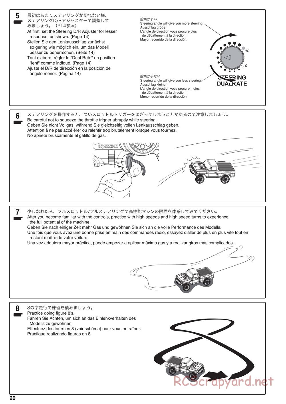 Kyosho - Outlaw Rampage - Manual - Page 20