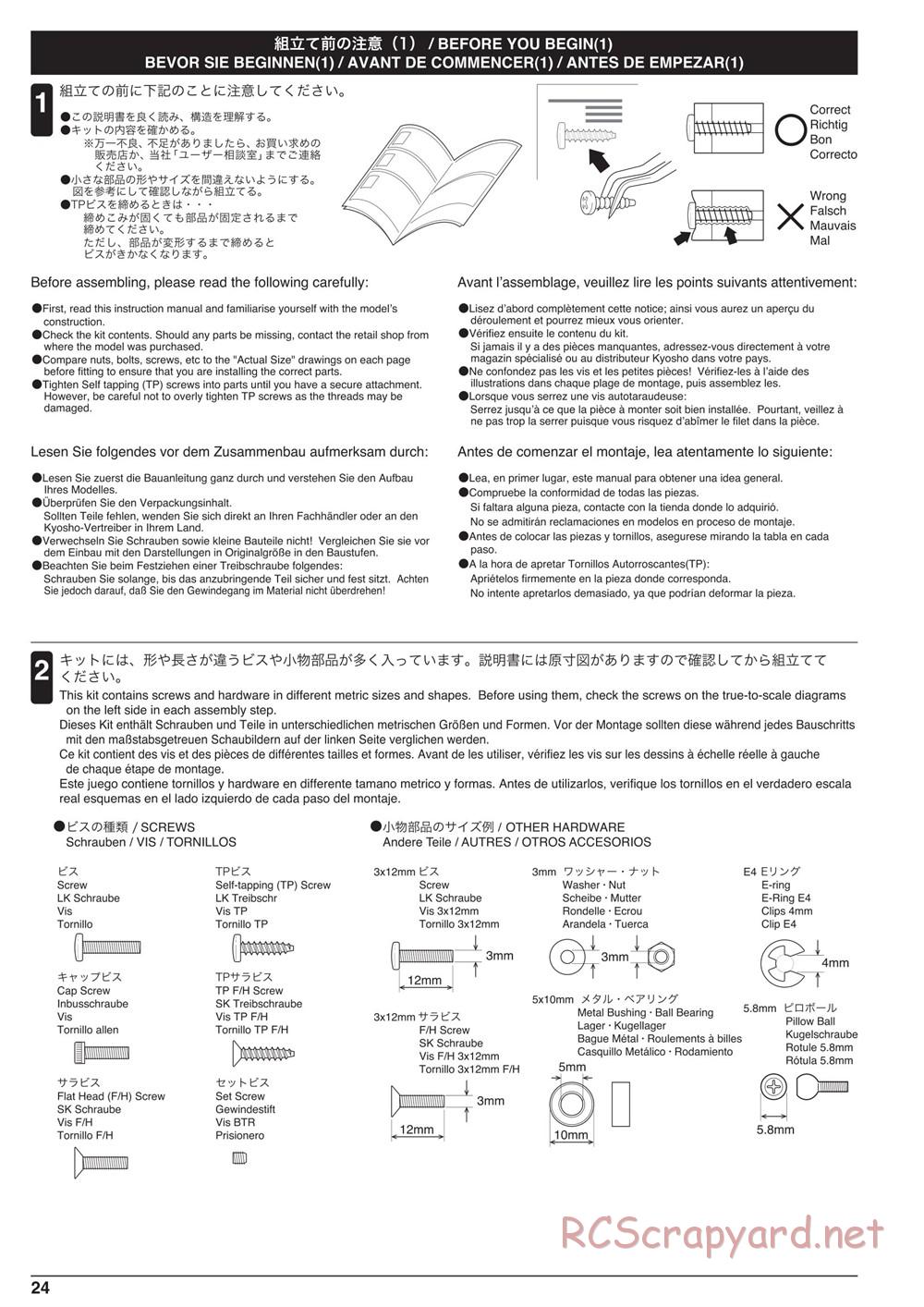 Kyosho - Outlaw Rampage - Manual - Page 24