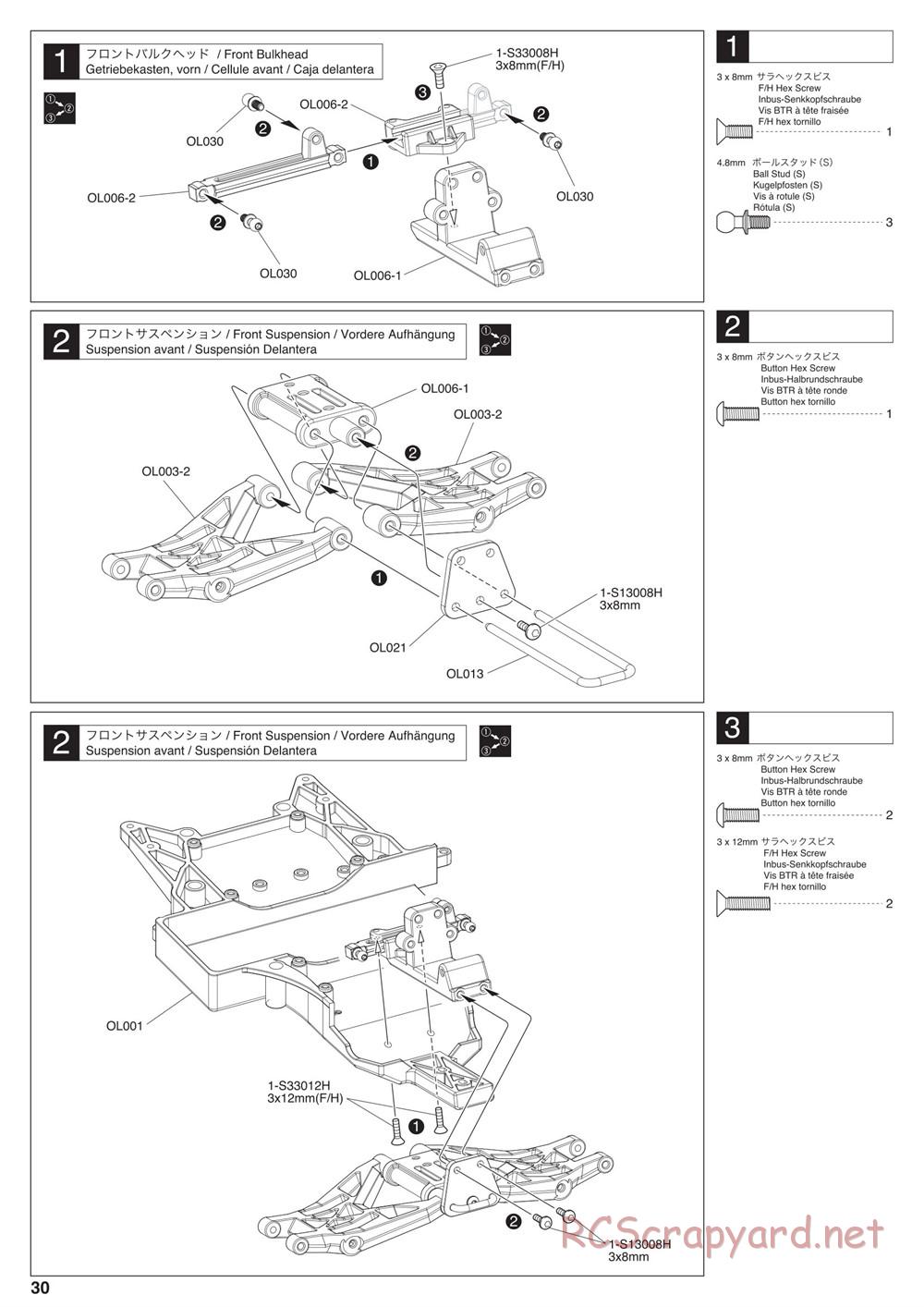 Kyosho - Outlaw Rampage - Manual - Page 30