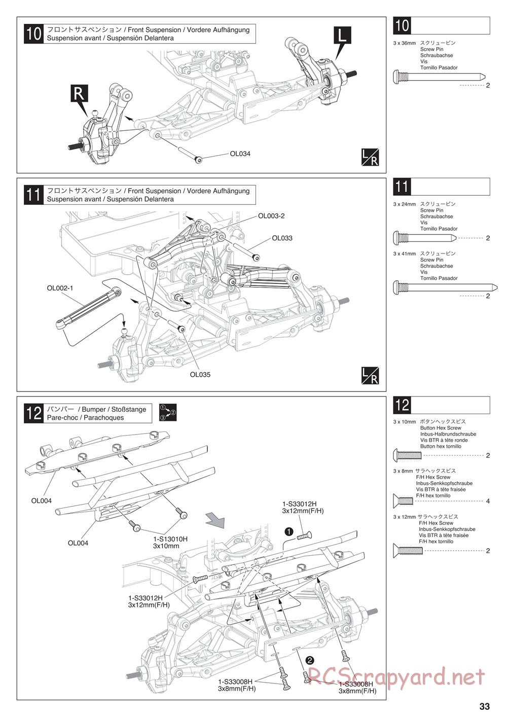 Kyosho - Outlaw Rampage - Manual - Page 33