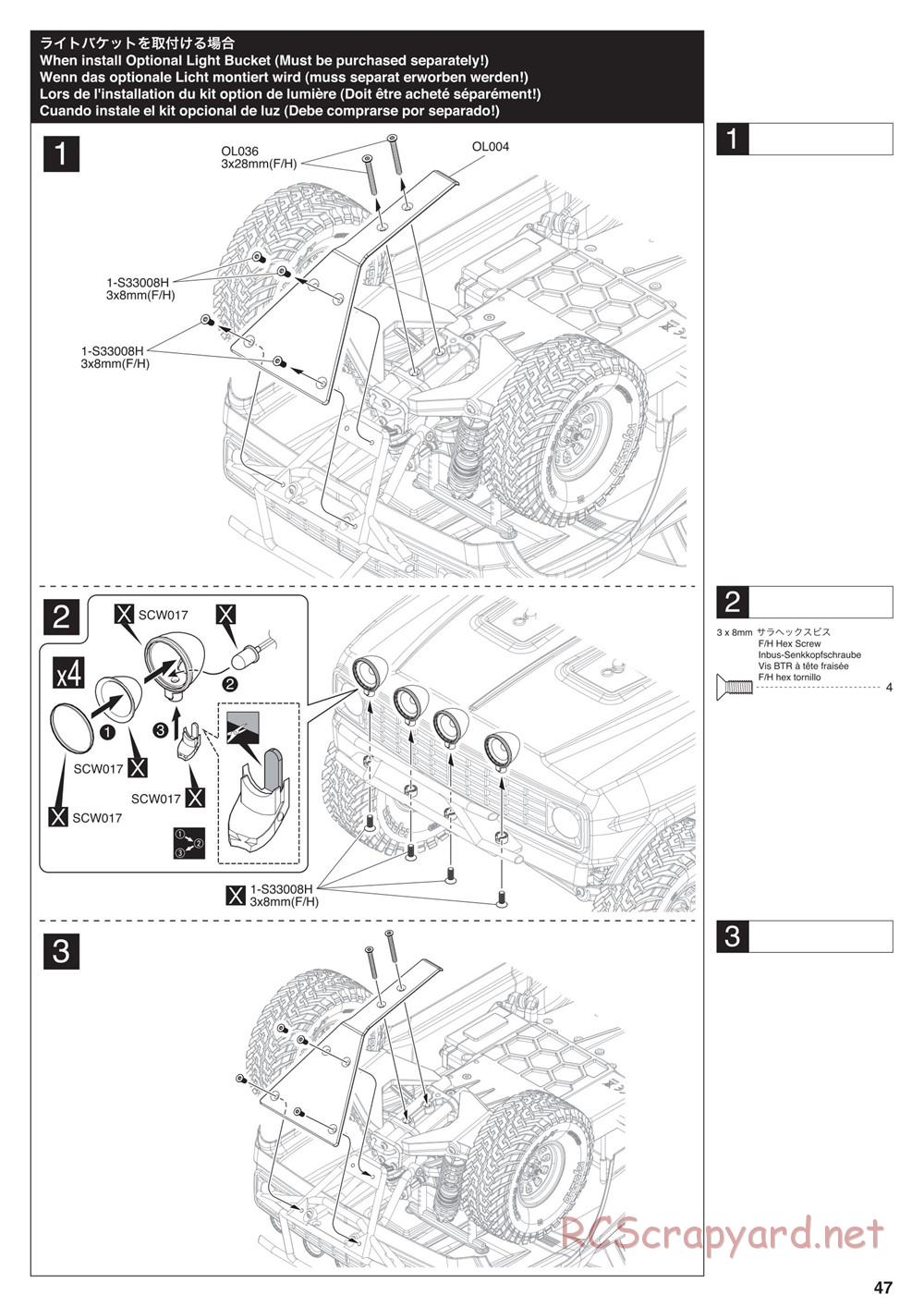 Kyosho - Outlaw Rampage - Manual - Page 47