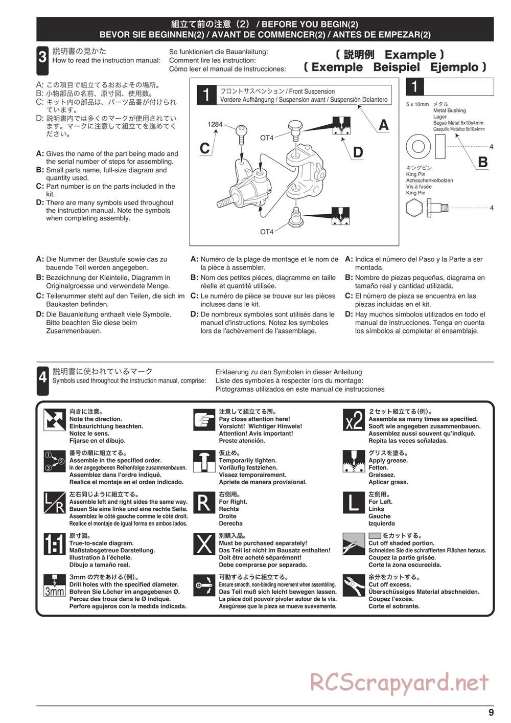 Kyosho - Outlaw Rampage Pro - Manual - Page 9