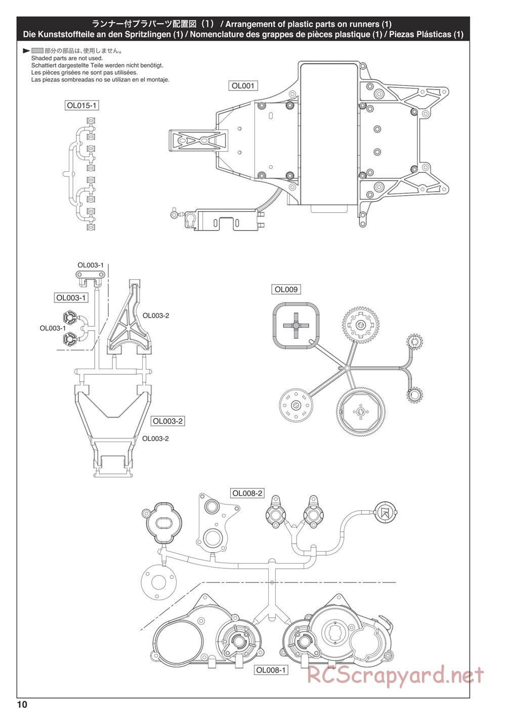 Kyosho - Outlaw Rampage Pro - Manual - Page 10