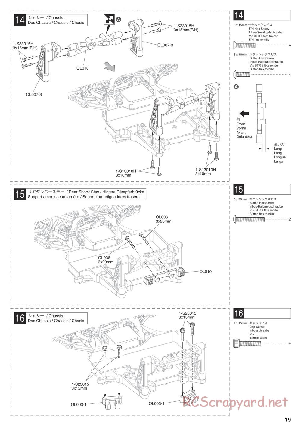 Kyosho - Outlaw Rampage Pro - Manual - Page 19