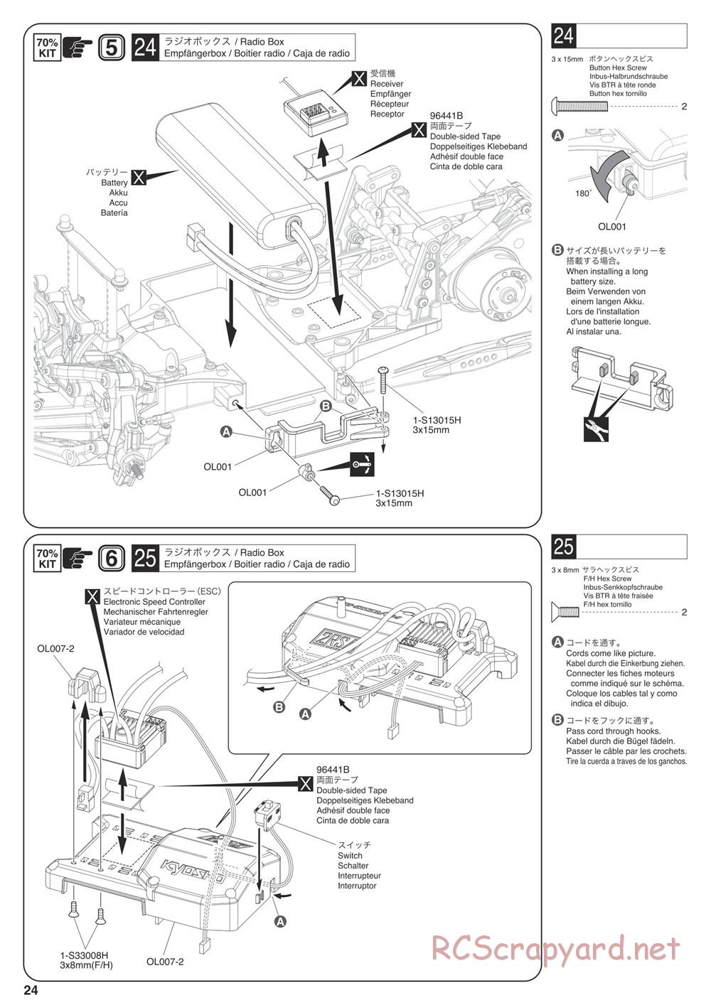 Kyosho - Outlaw Rampage Pro - Manual - Page 24