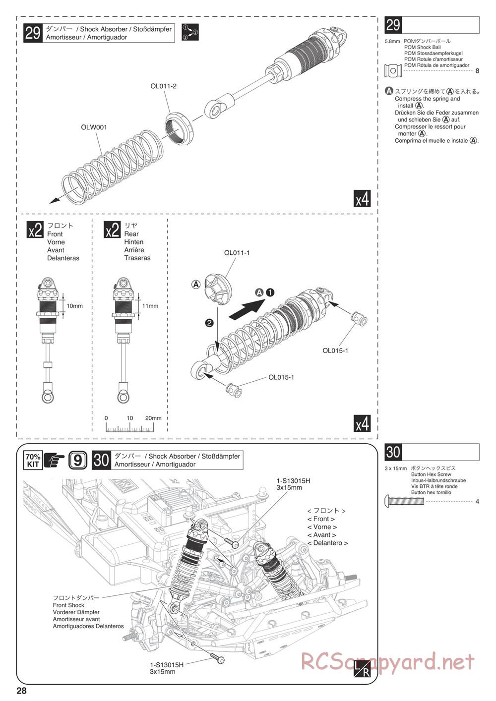 Kyosho - Outlaw Rampage Pro - Manual - Page 28
