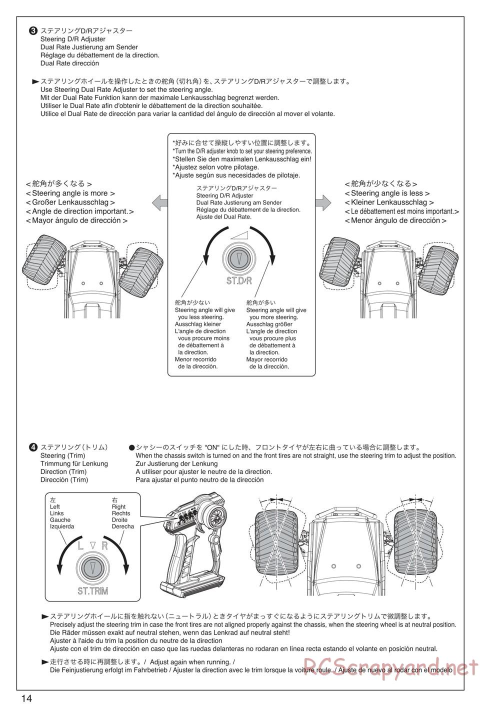 Kyosho - Monster Tracker EP - Manual - Page 14