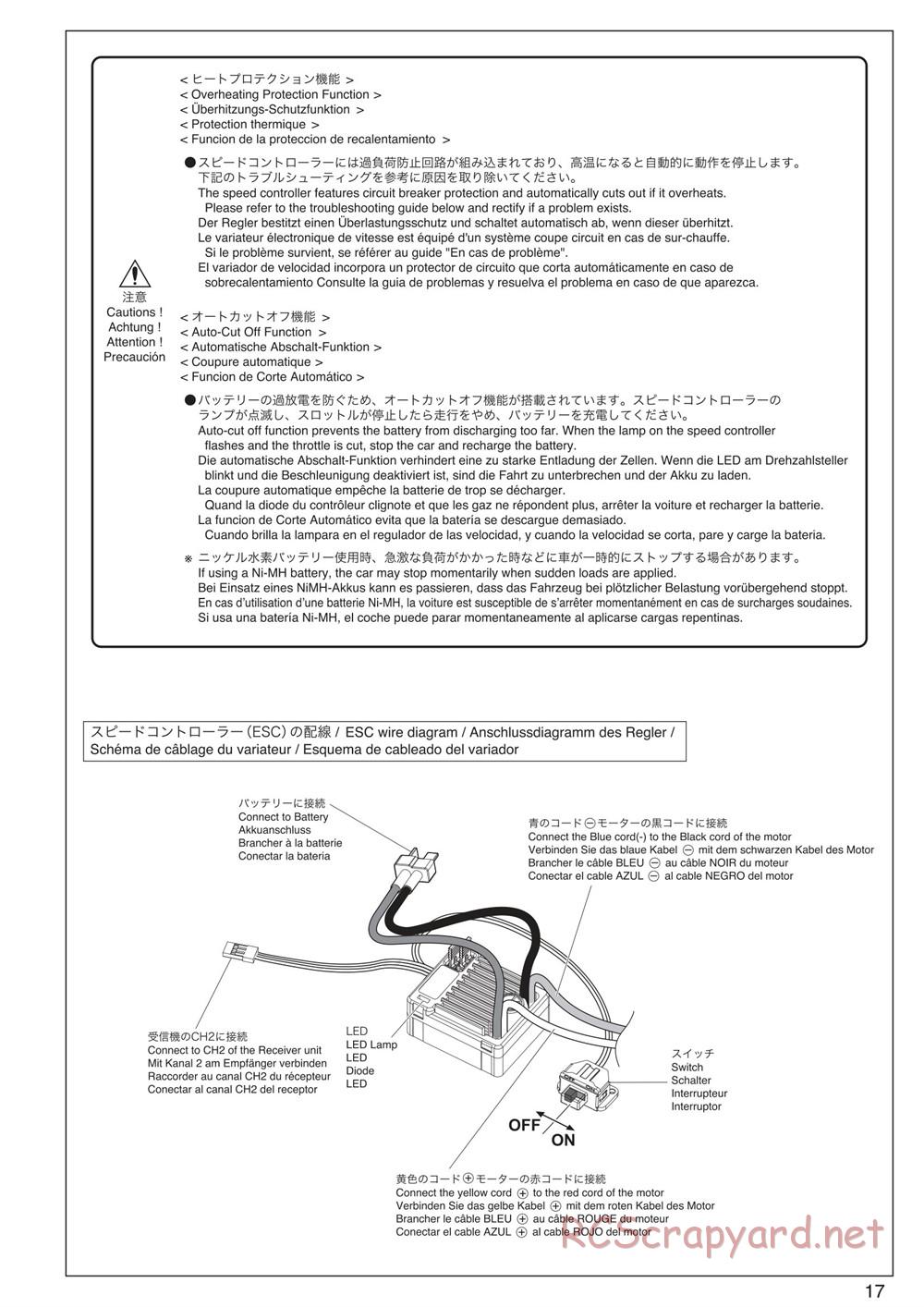Kyosho - Monster Tracker EP - Manual - Page 17