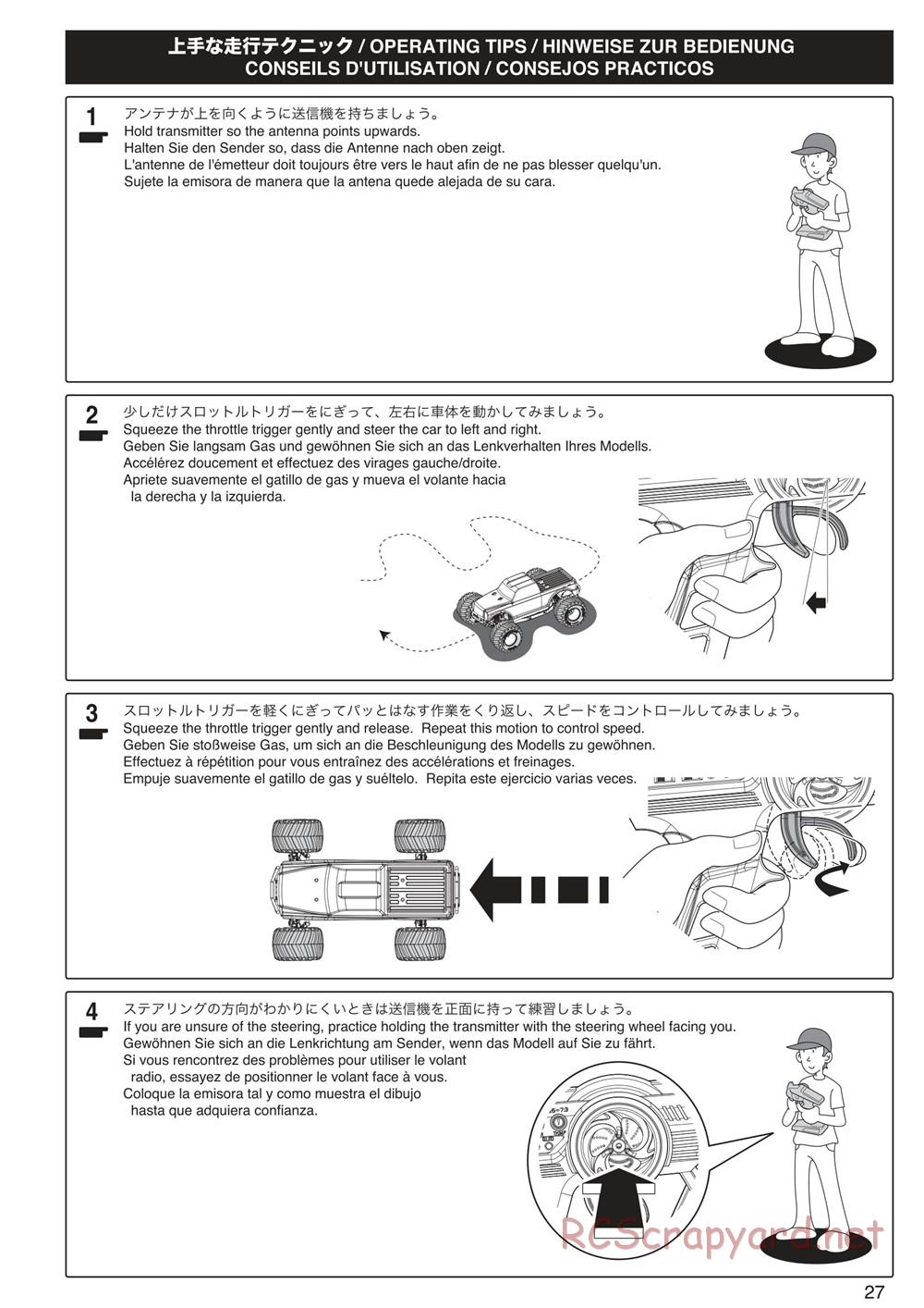 Kyosho - Monster Tracker EP - Manual - Page 26