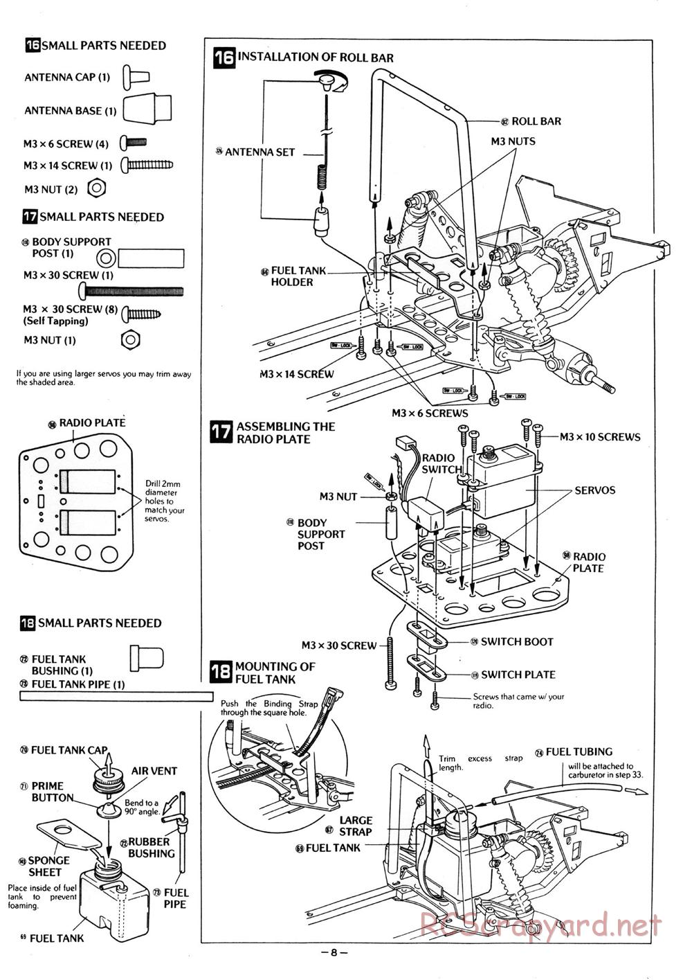 Kyosho - Assault - Manual - Page 8