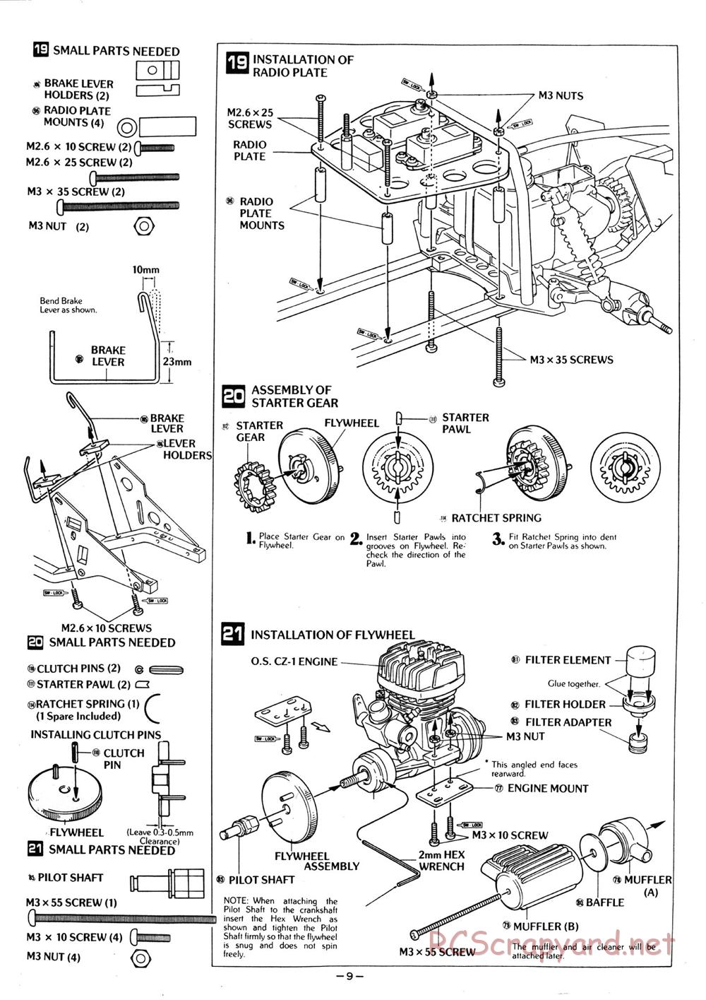 Kyosho - Assault - Manual - Page 9
