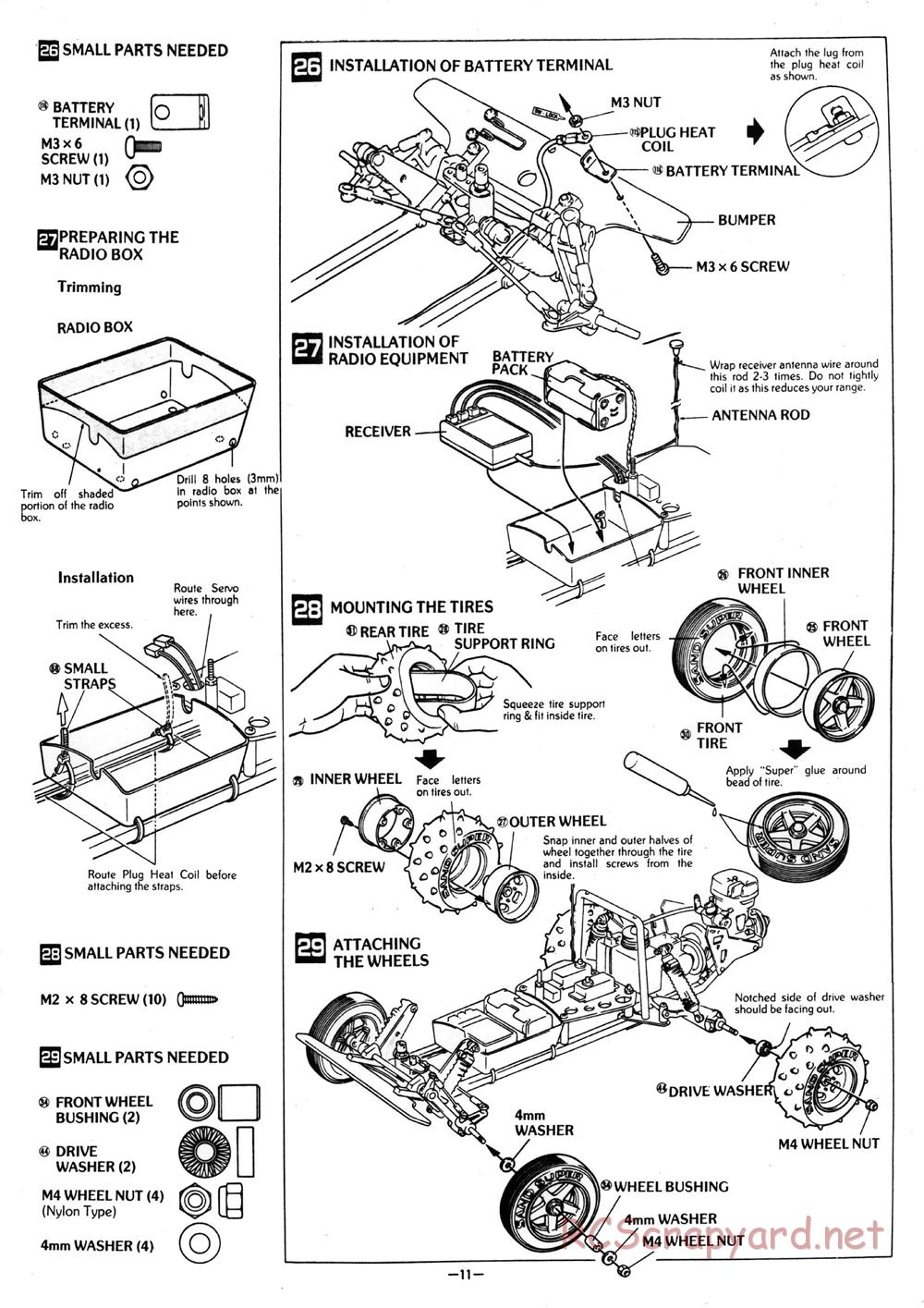 Kyosho - Assault - Manual - Page 11