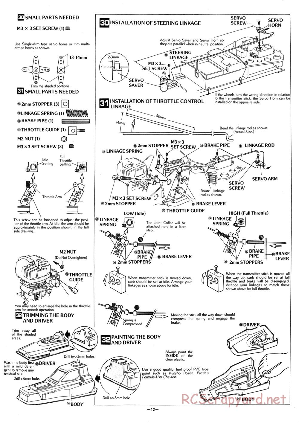 Kyosho - Assault - Manual - Page 12