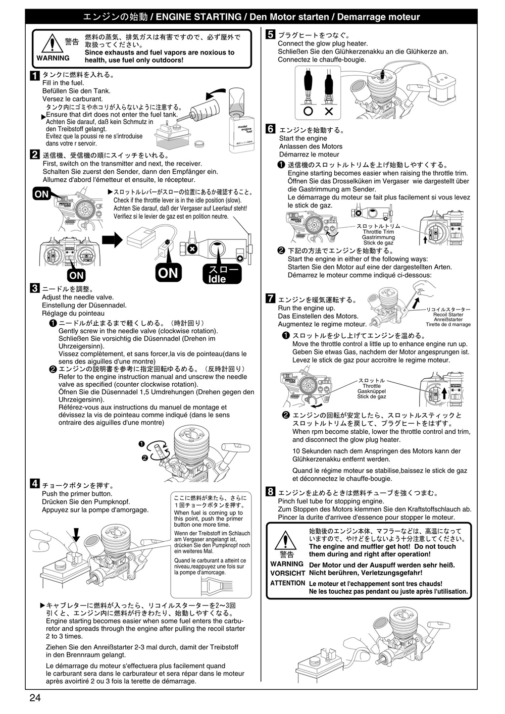 Kyosho - PureTen GP Alpha 3 - Manual - Page 24