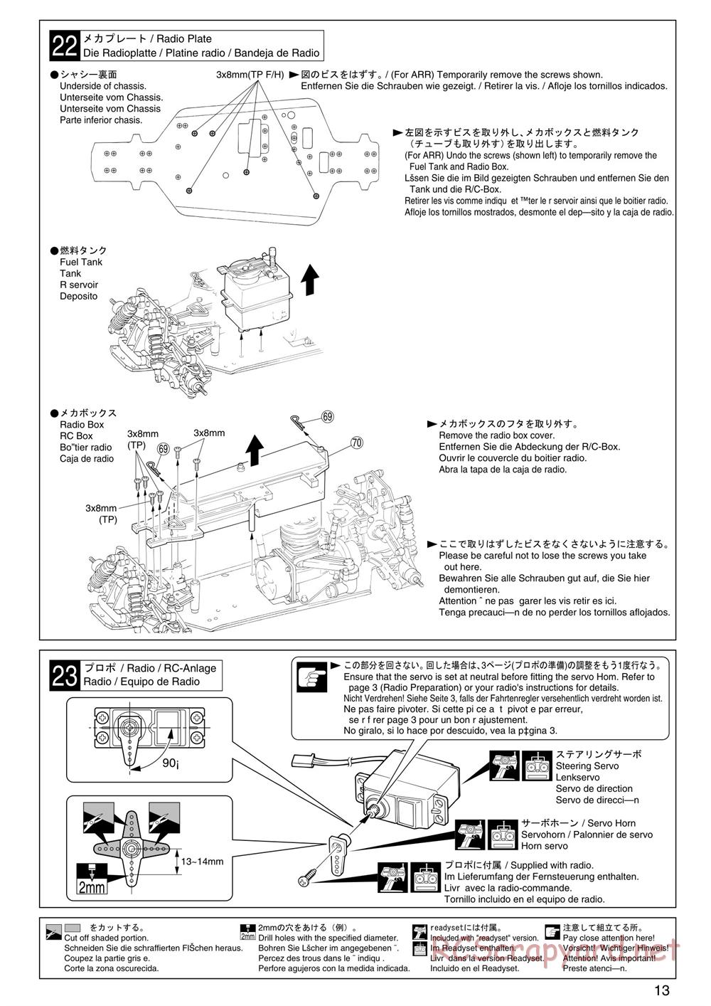 Kyosho - PureTen GP Alpha 2 - Manual - Page 13