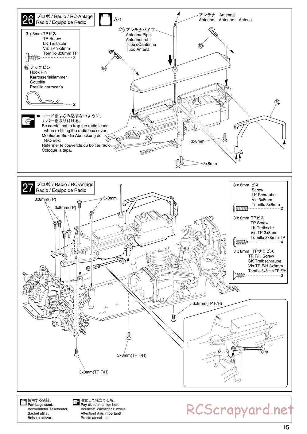 Kyosho - PureTen GP Alpha 2 - Manual - Page 15