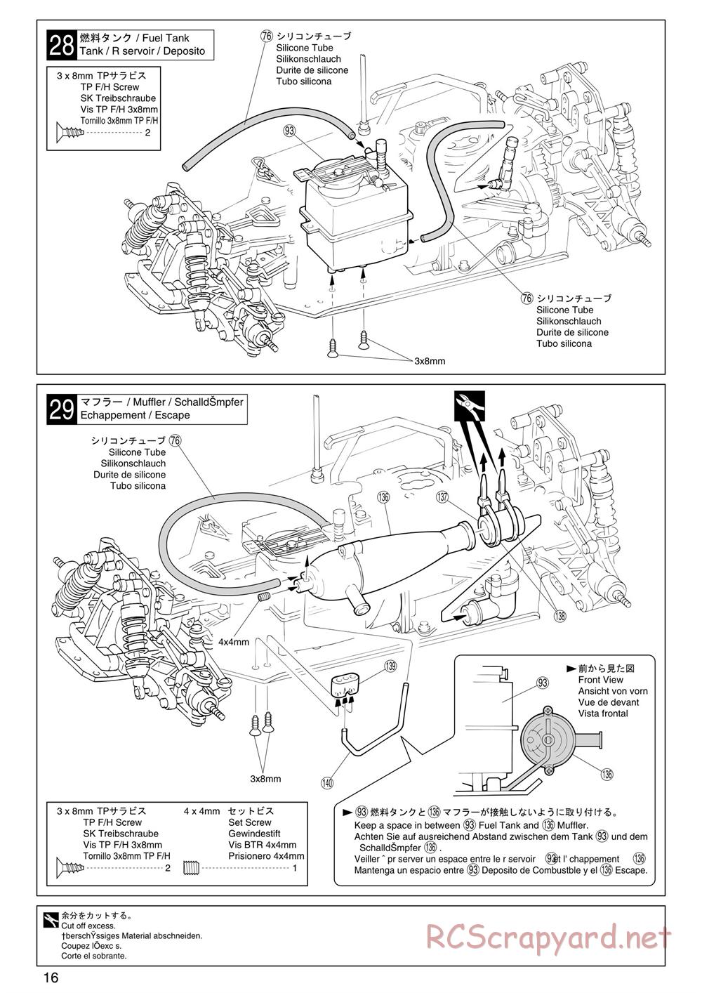 Kyosho - PureTen GP Alpha 2 - Manual - Page 16
