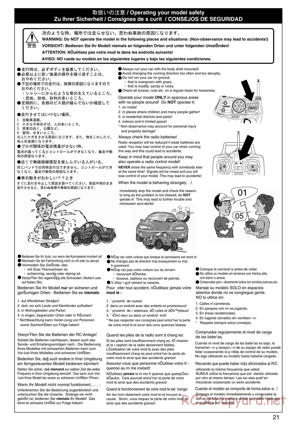 Kyosho - PureTen GP Alpha 2 - Manual - Page 21