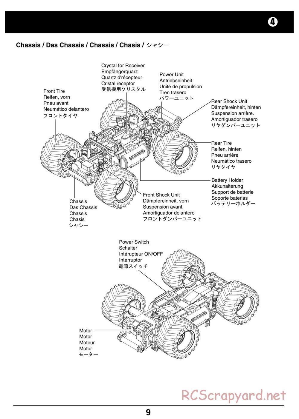Kyosho - Mini-Z Monster Truck - Manual - Page 9