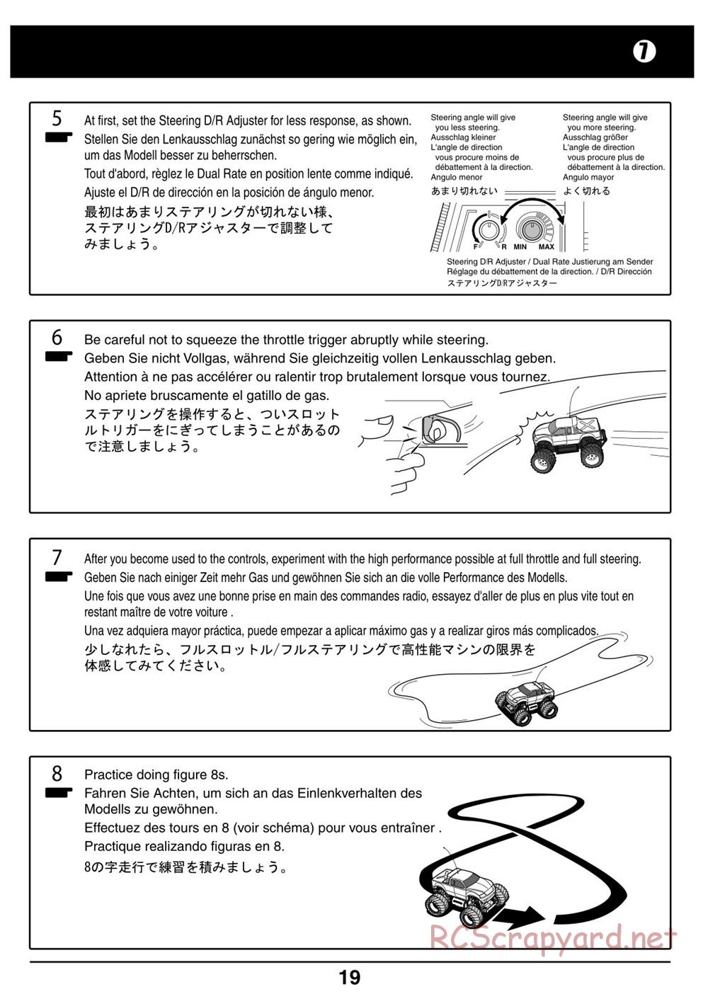 Kyosho - Mini-Z Monster Truck - Manual - Page 19