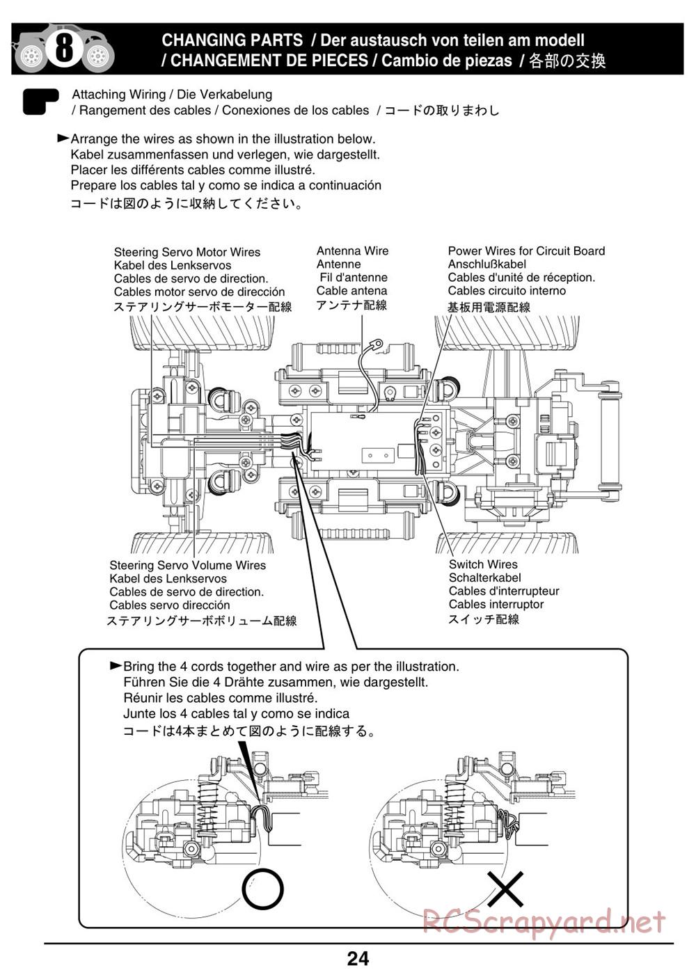 Kyosho - Mini-Z Monster Truck - Manual - Page 24