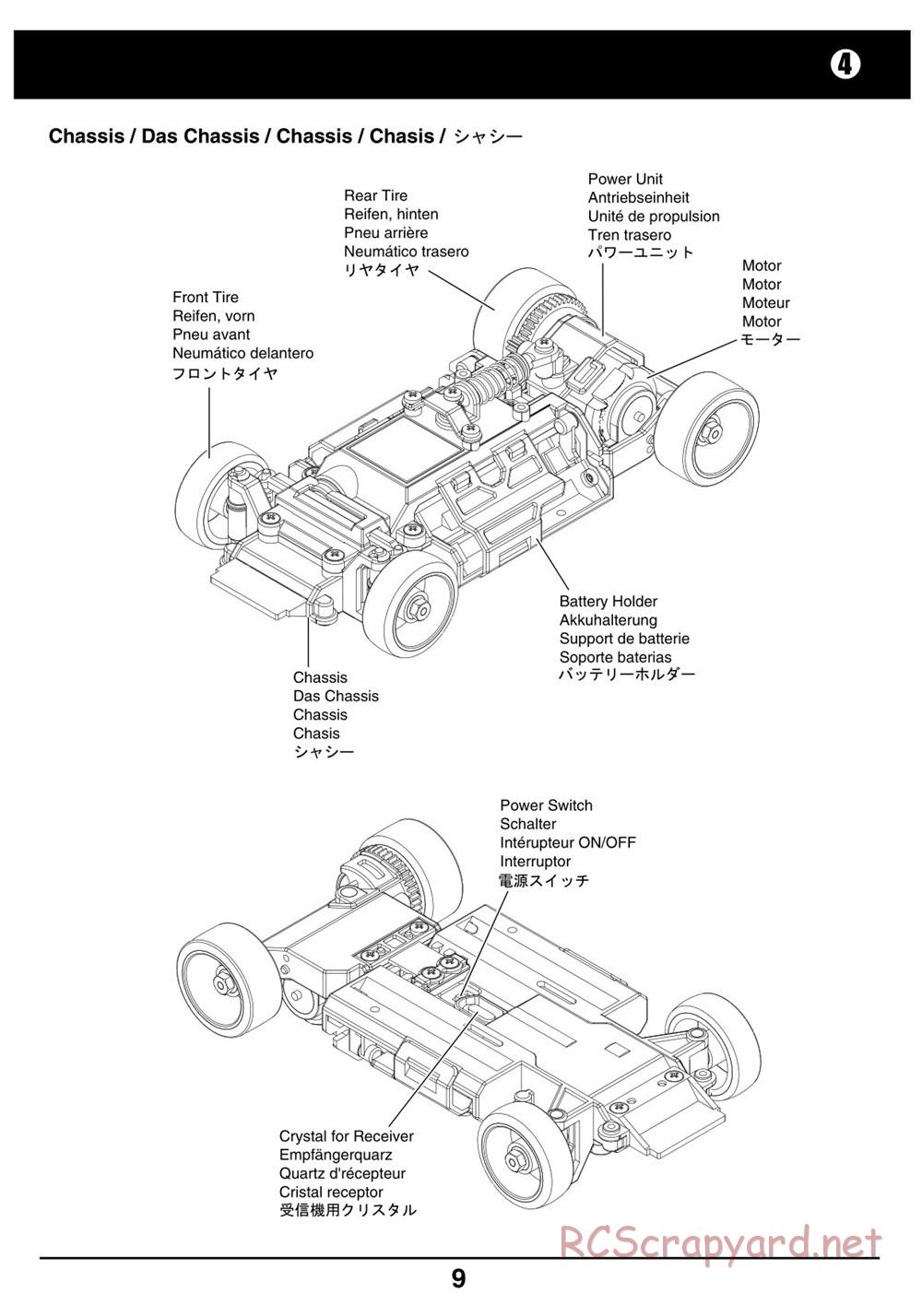 Kyosho - Mini-Z Racer MR02 - Manual - Page 9