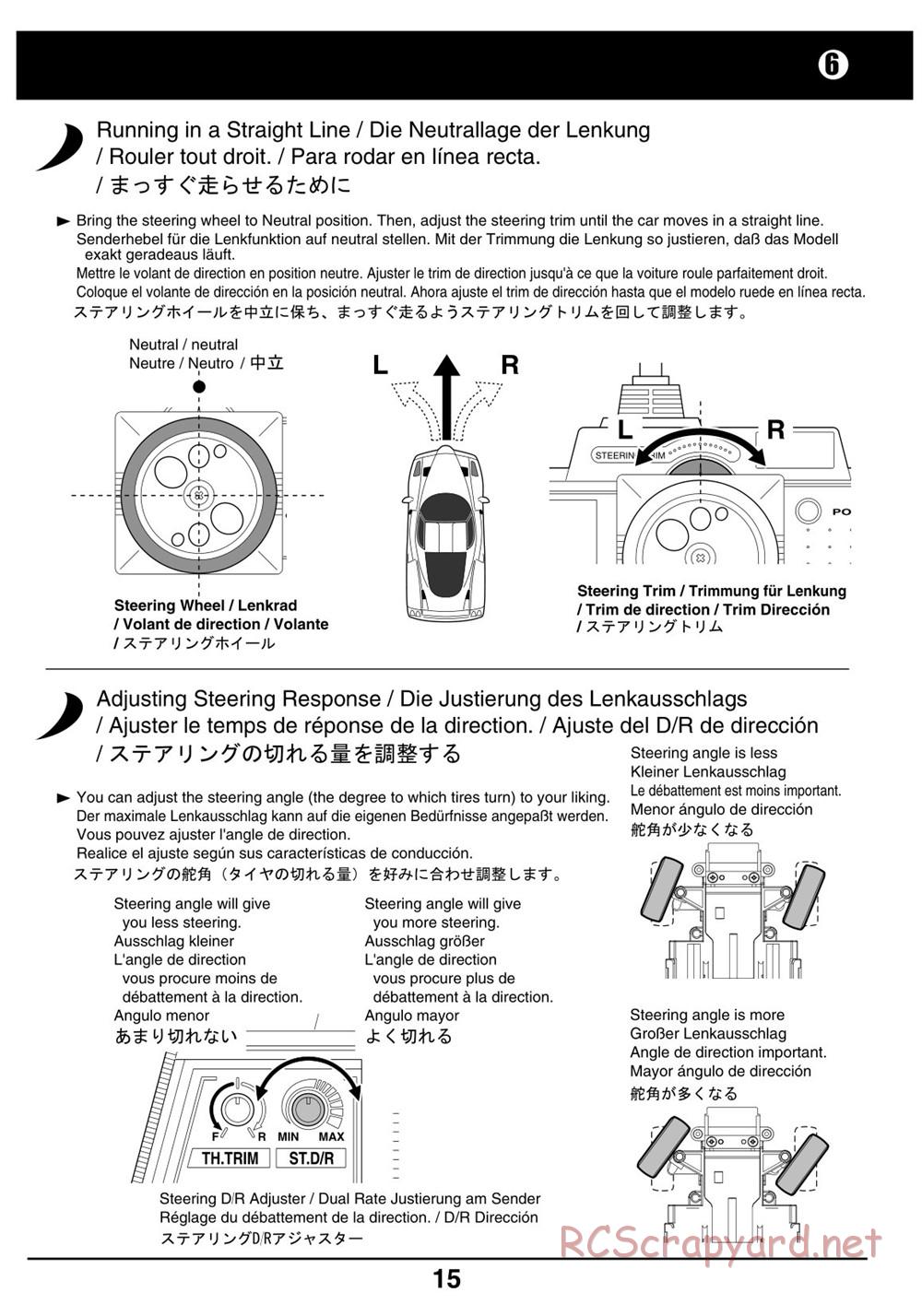 Kyosho - Mini-Z Racer MR02 - Manual - Page 15