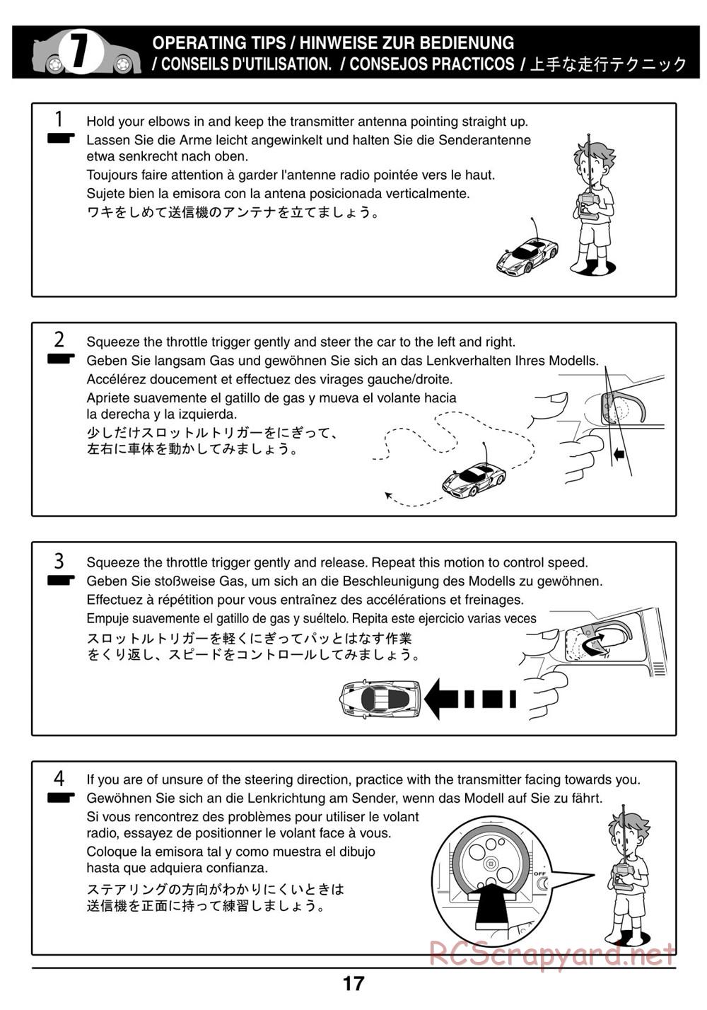 Kyosho - Mini-Z Racer MR02 - Manual - Page 17