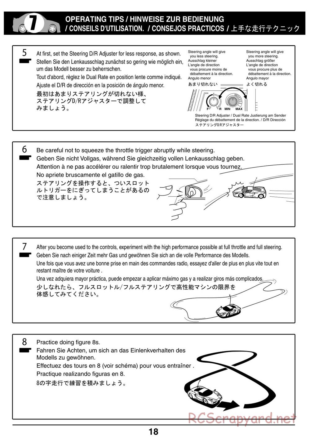 Kyosho - Mini-Z Racer MR02 - Manual - Page 18