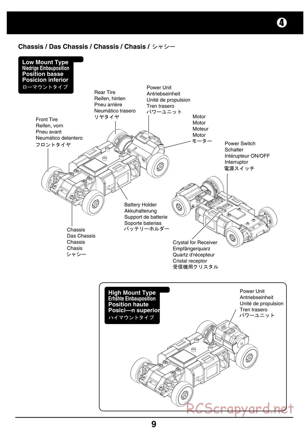 Kyosho - Mini-Z Racer - Manual - Page 9