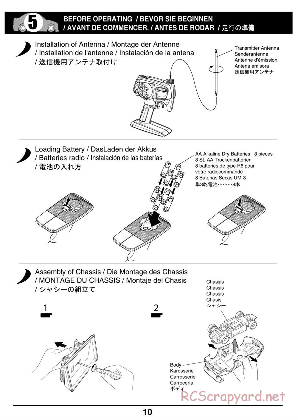 Kyosho - Mini-Z Racer - Manual - Page 10
