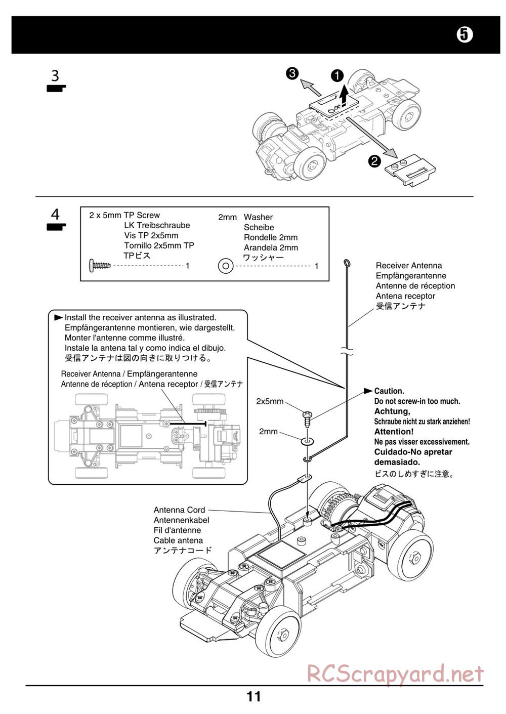 Kyosho - Mini-Z Racer - Manual - Page 11