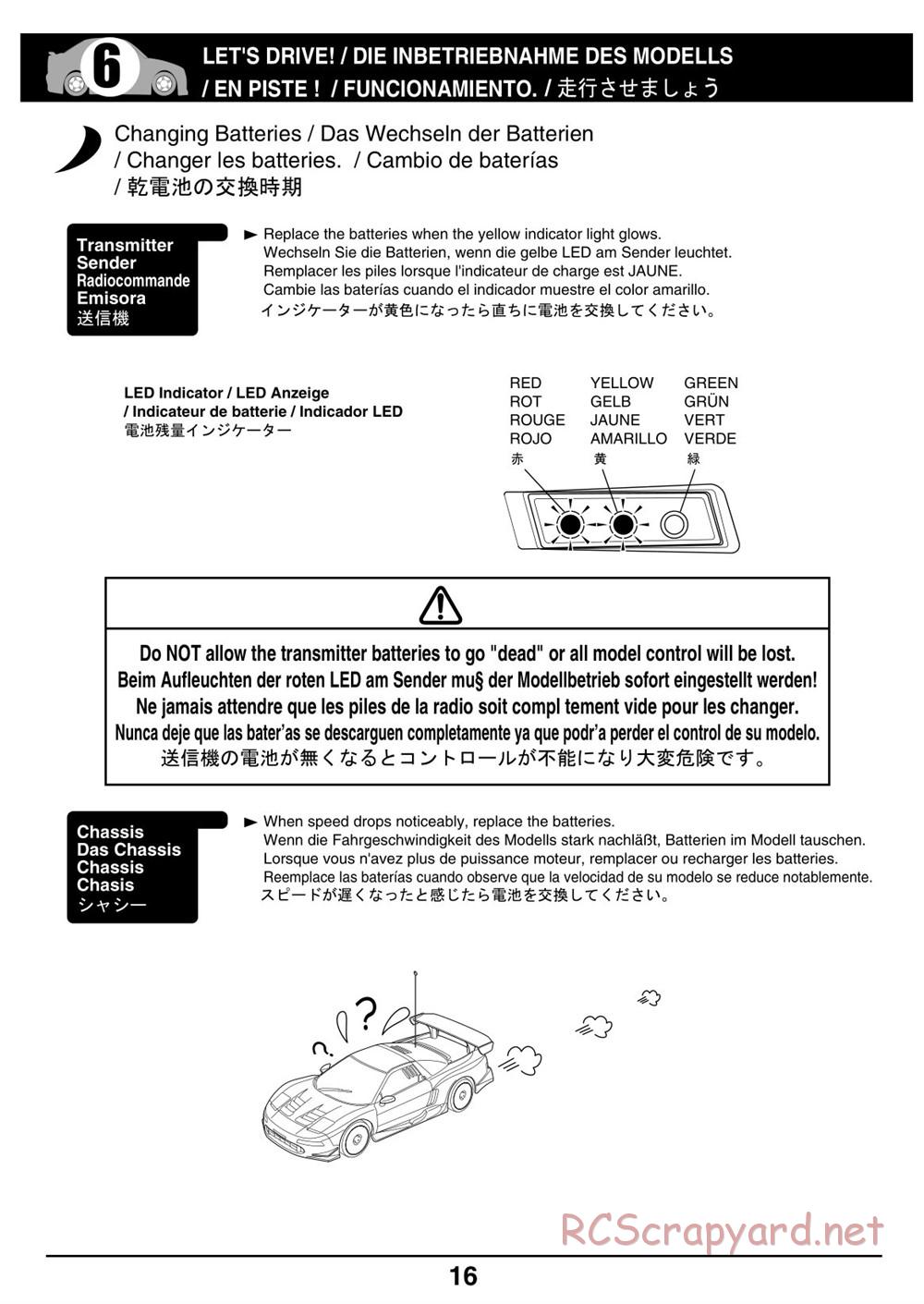 Kyosho - Mini-Z Racer - Manual - Page 16
