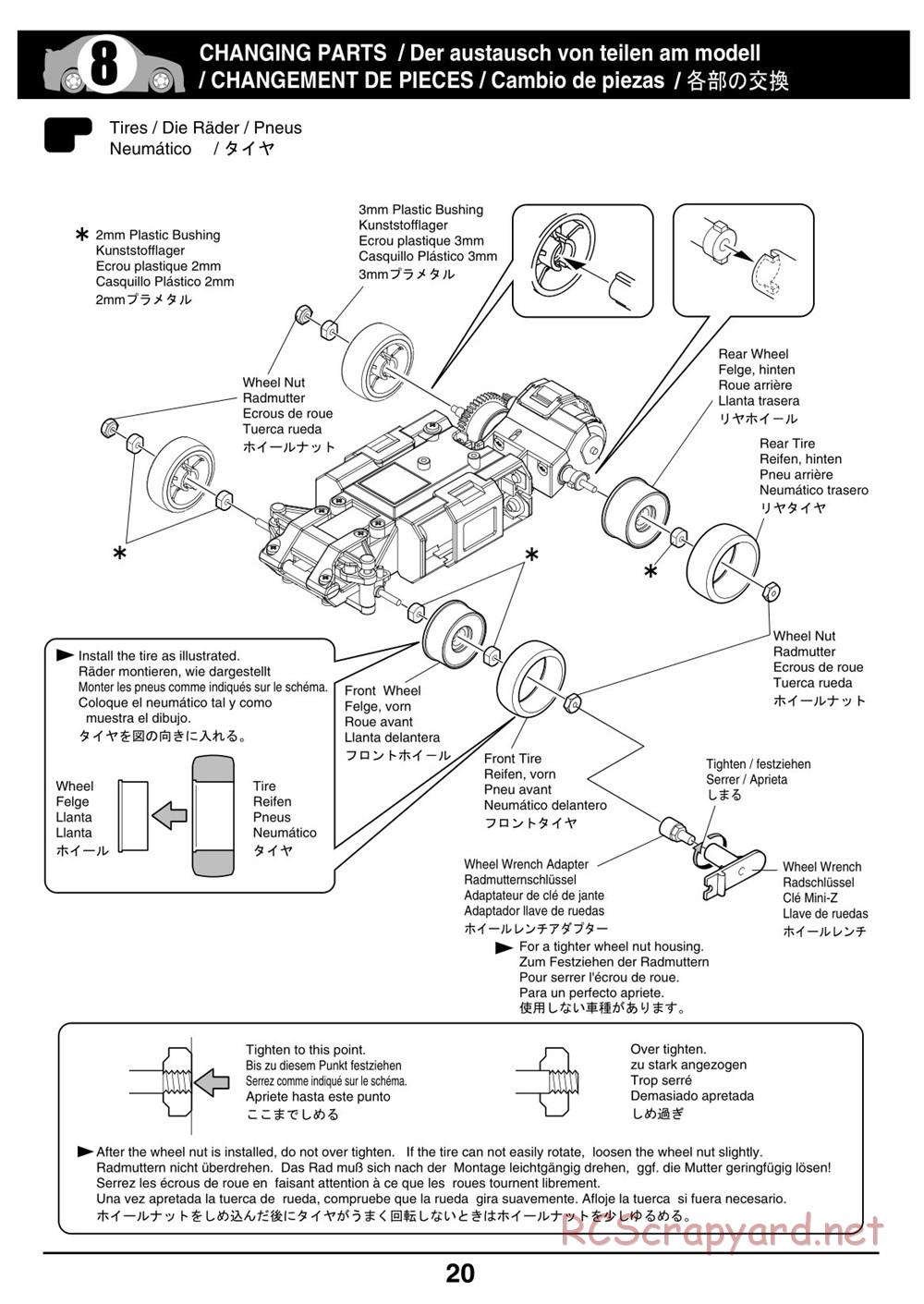 Kyosho - Mini-Z Racer - Manual - Page 20