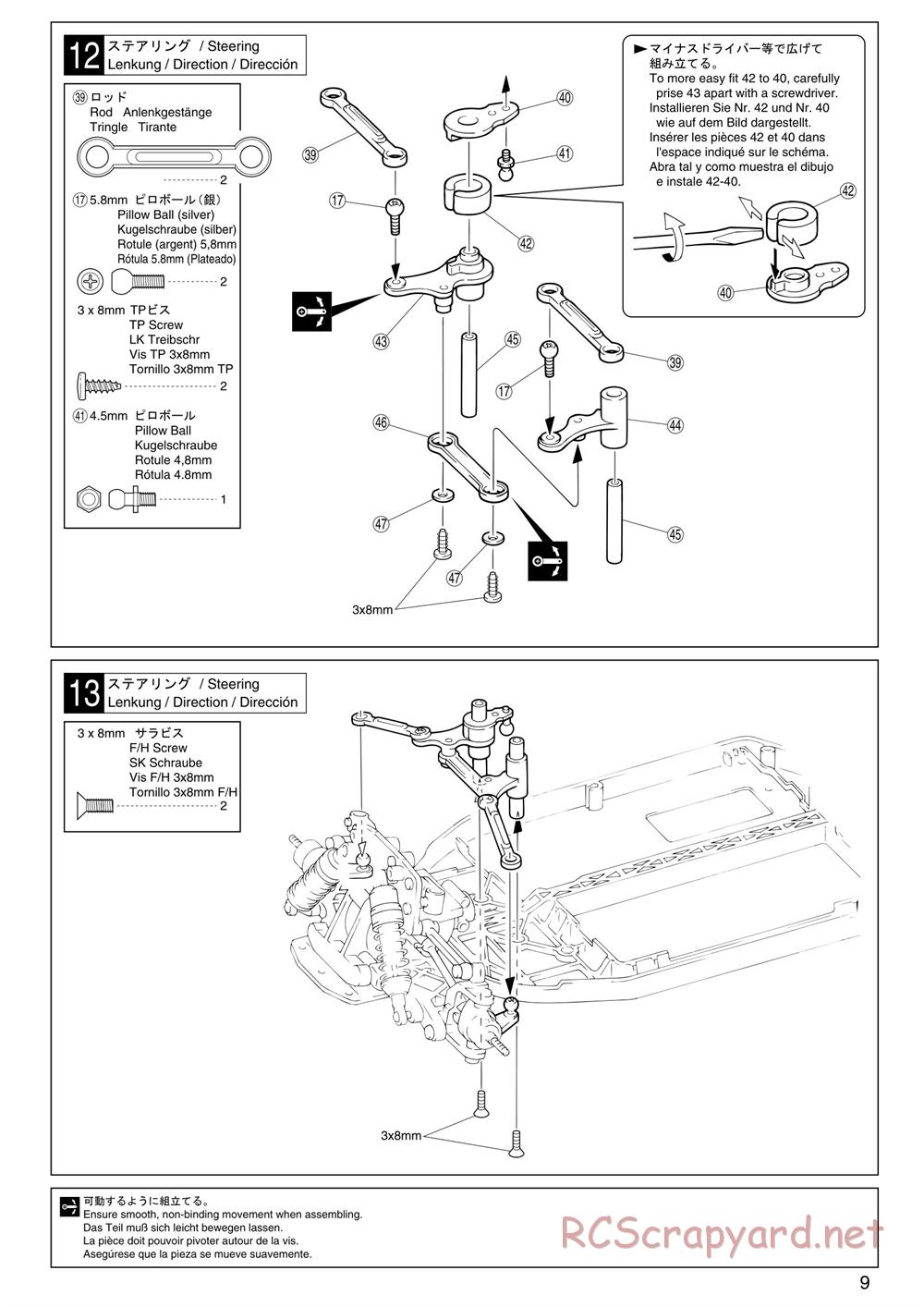 Kyosho - PureTen EP Alpha 3 - Manual - Page 9