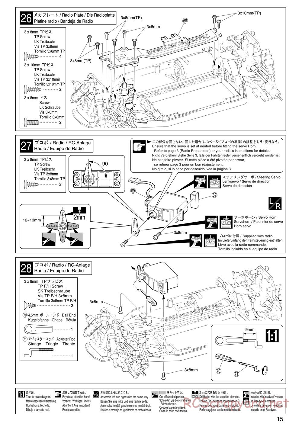 Kyosho - PureTen EP Alpha 3 - Manual - Page 15