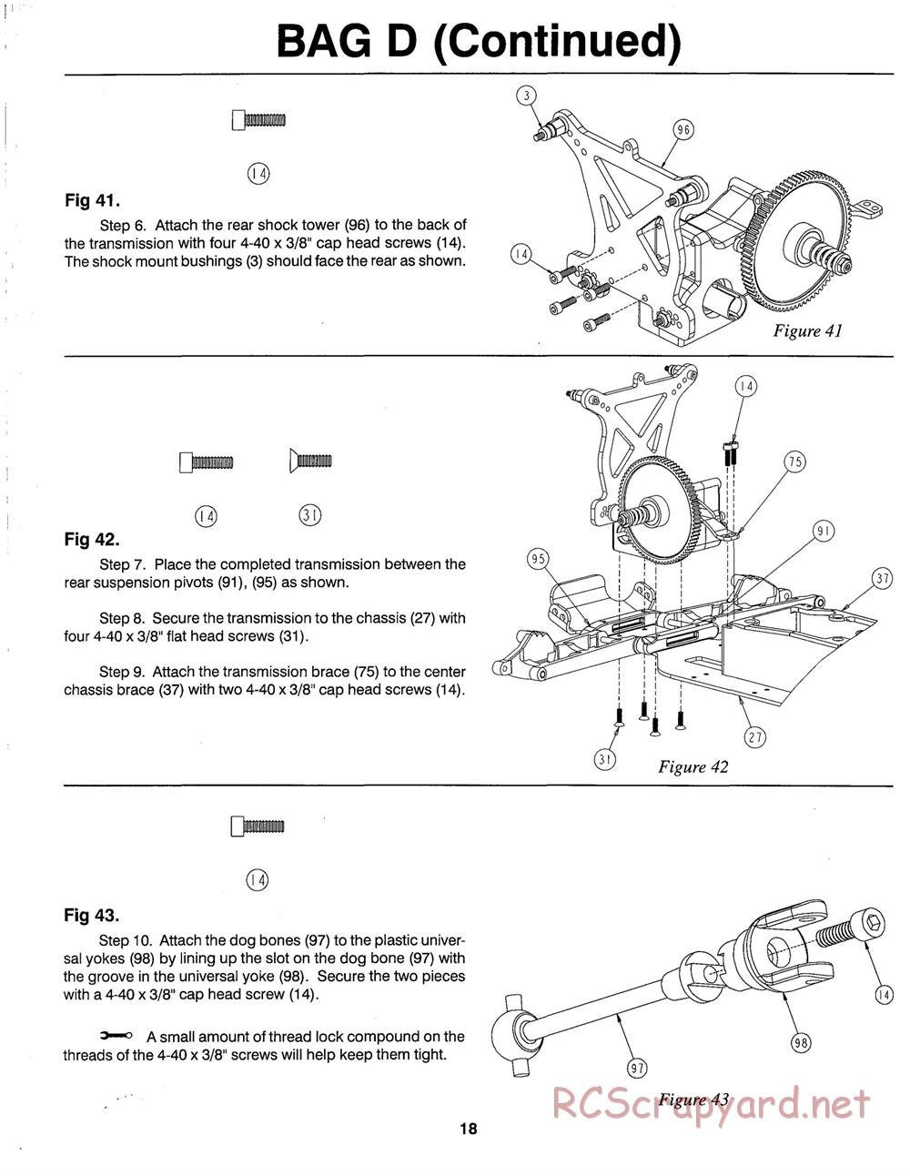 Team Losi - GTX - Manual - Page 21