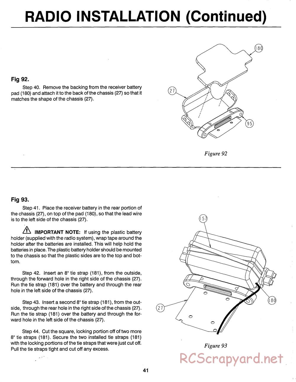 Team Losi - GTX - Manual - Page 44