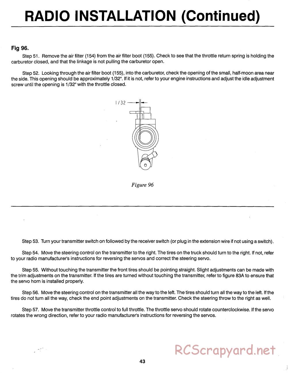 Team Losi - GTX - Manual - Page 46