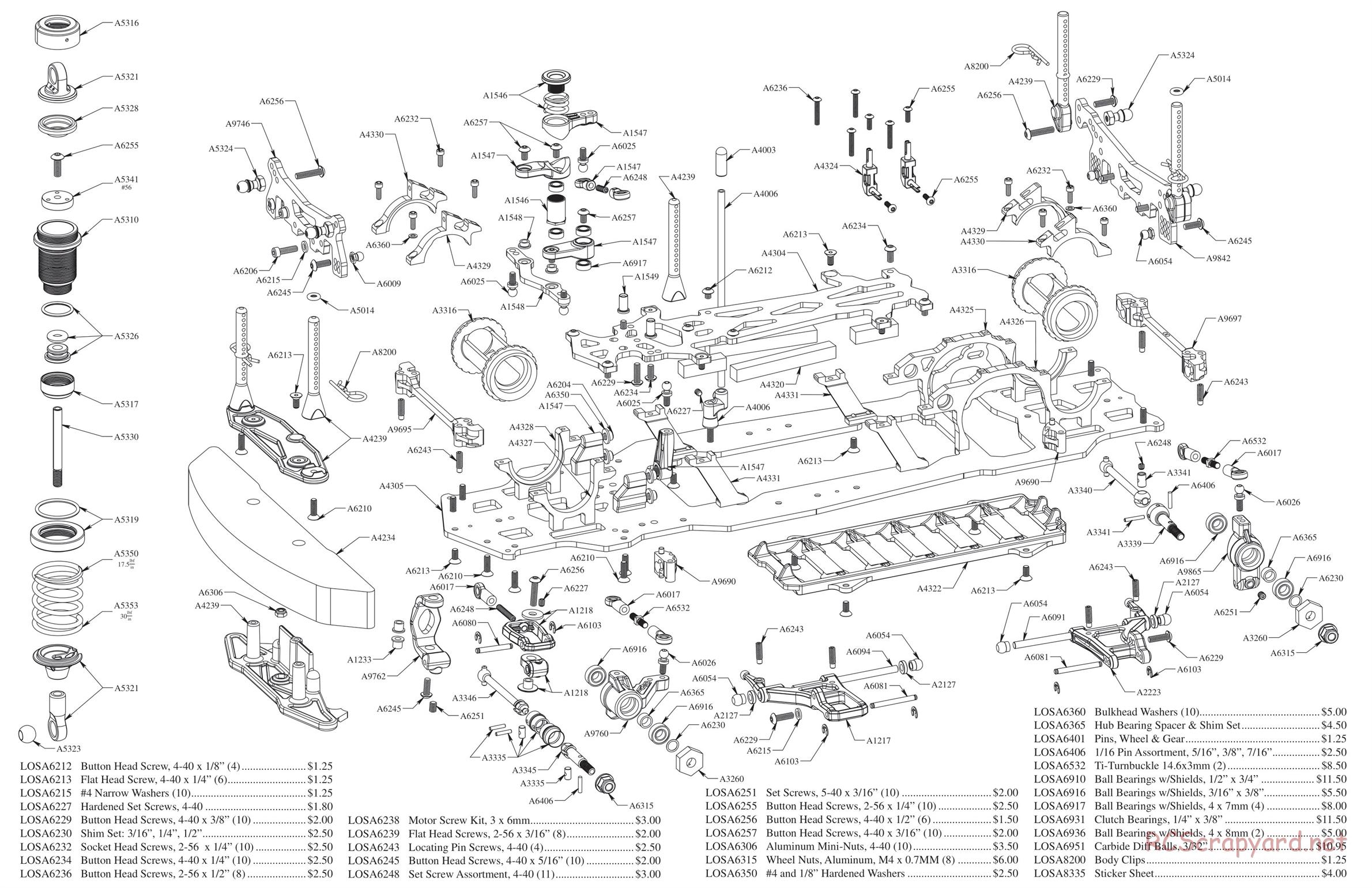 Team Losi - JRX-S Type-R - Manual - Page 2