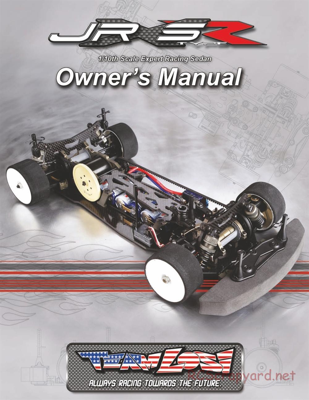 Team Losi - JRX-S Type-R - Manual - Page 1